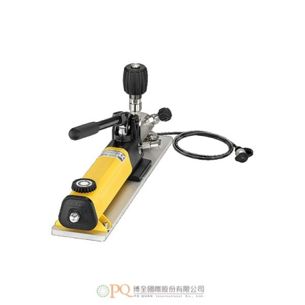 Table top test pumps with lever / Pressure range up to bis 700 bar