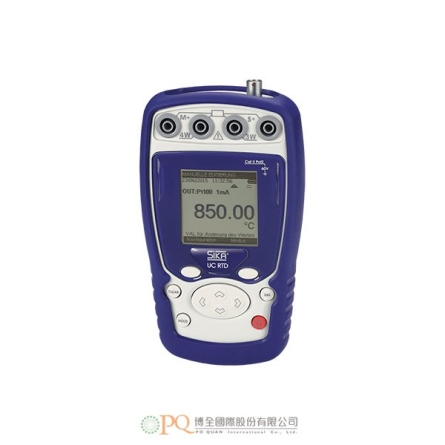 Mono functions process calibrators / For resistance thermometers