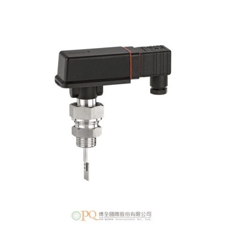 Flow switches for insertion installation / Metal version with plug connector