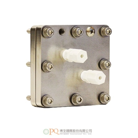 完整的 5 cm² AEM 水電解槽