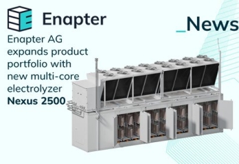 【Enapter】擴大產品線，全新多核心電解系統Nexus 2500
